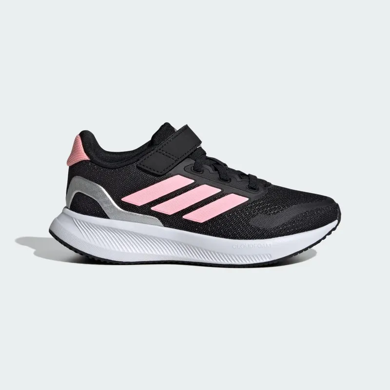 Adidas Runfalcon 5 Kids Core Black / Pink Spark / Silver Metallic | IE8580