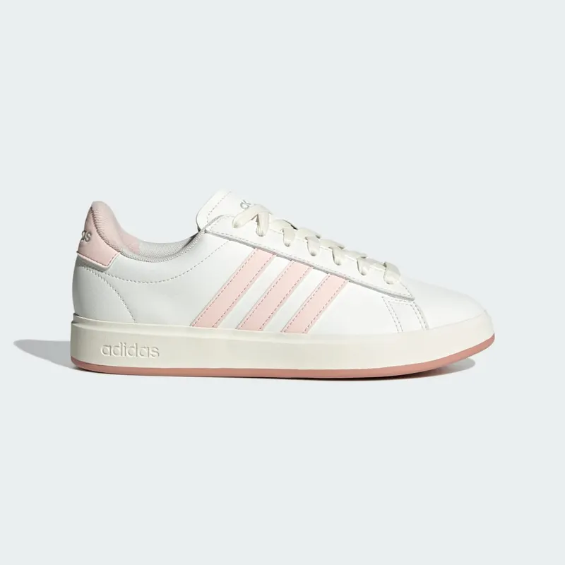 Adidas Grand Court 2.0 Core White / Wonder Quartz / Linen Green Met. | JH8678