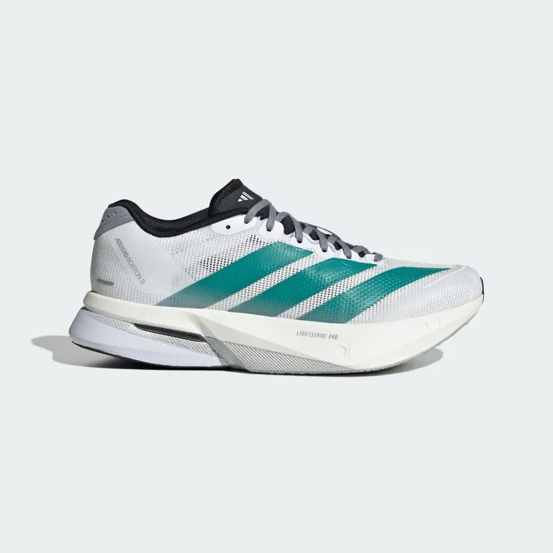 Adidas Adizero Boston 13 EQT Cloud White / Pure Teal / Grey | JR4793