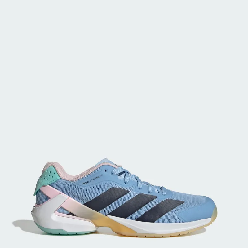 Adidas Adizero Counterblast Indoor Glow Blue / Shadow Navy / Clear Pink | JP9836