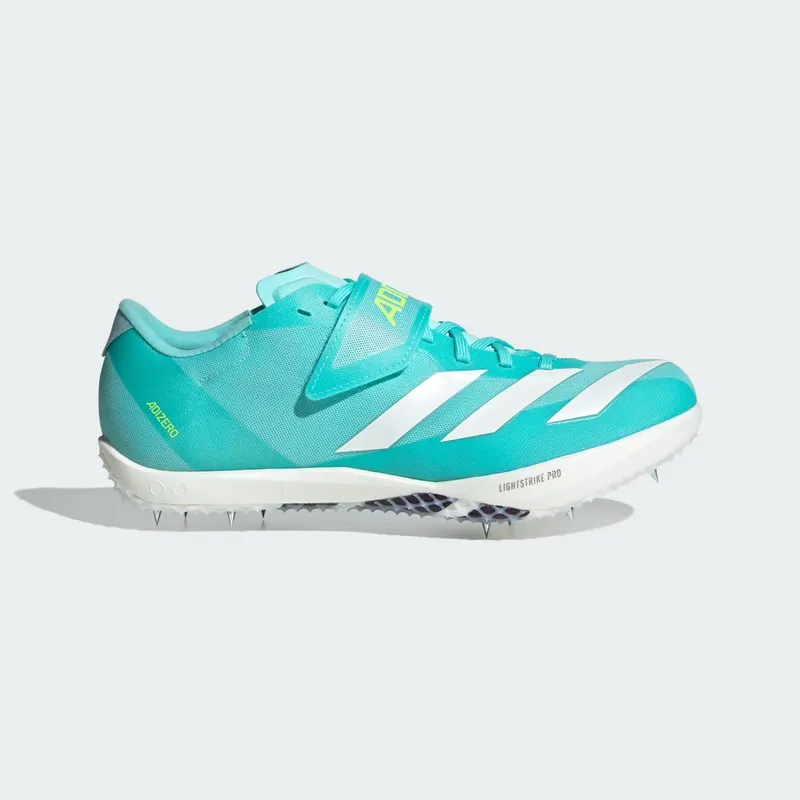 Adidas Adizero HJ Track and Field Flash Aqua / Zero Metalic / Lucid Lemon | JH5230