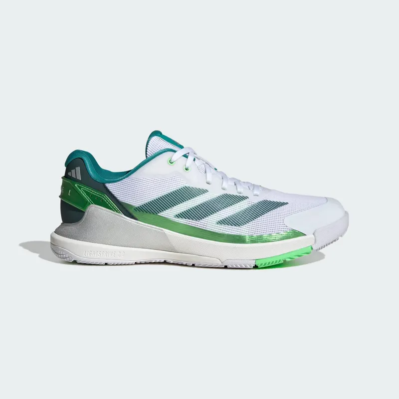 Adidas Crazyquick Padel Cloud White / Aurora Ivy / Lime Burst | JP7231