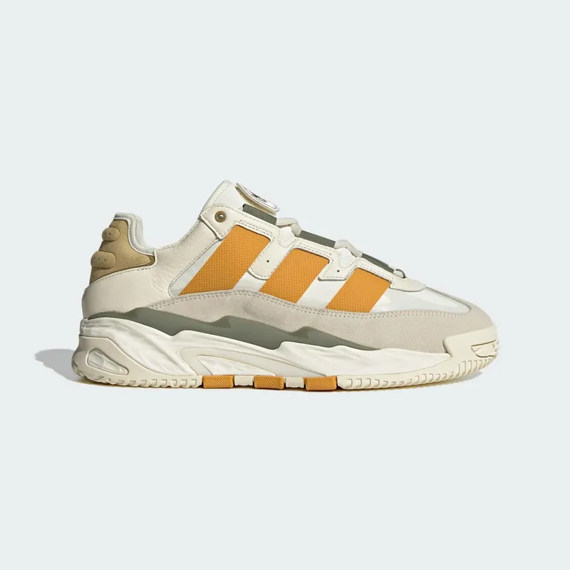 Adidas Niteball Shoes Off White / Preloved Yellow / Cream White | ID1121