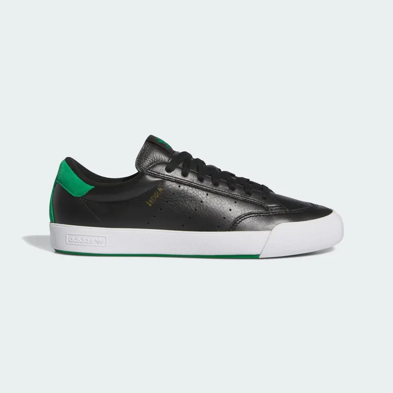 Adidas Nora Signature Skateboarding Shoes Core Black / Green / Cloud White | IF2070