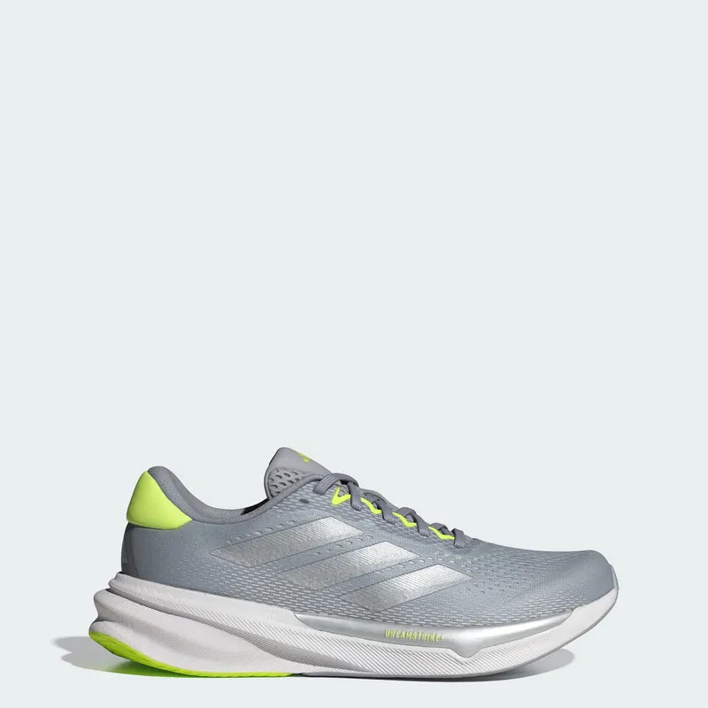 Adidas Supernova Stride 2.0 Hardloopschoenen Halo Silver / Silver Metallic / Lucid Lemon | JP6187