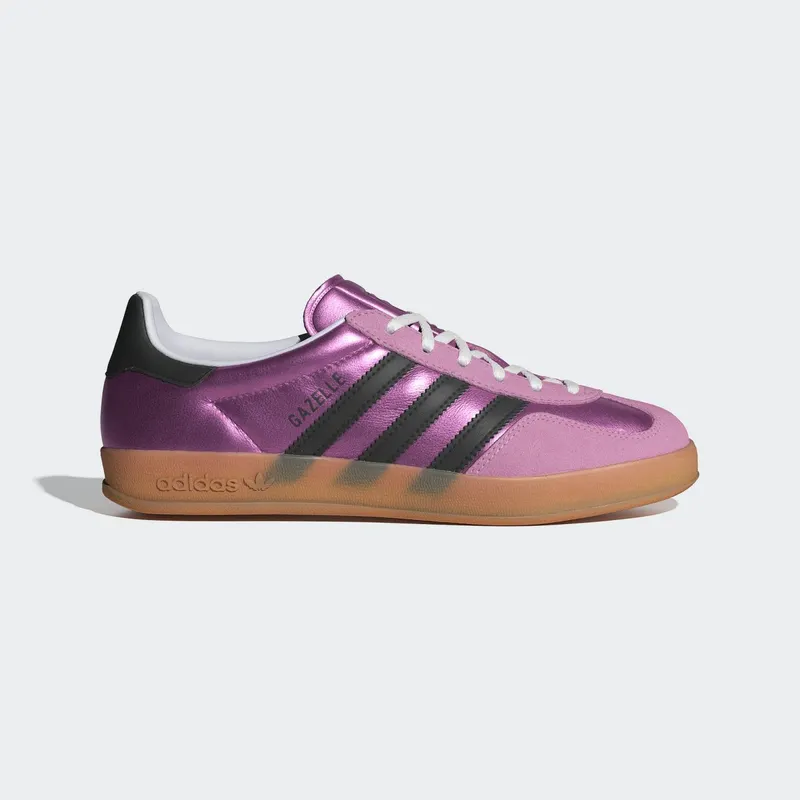 Adidas Gazelle Indoor Sneakers Bliss Lilac / Core Black / Purple | JS1406