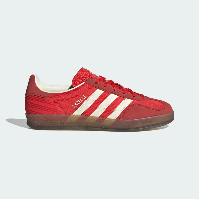 Adidas Gazelle Indoor Sneakers Red / Better Scarlet / Cream White | JS1411