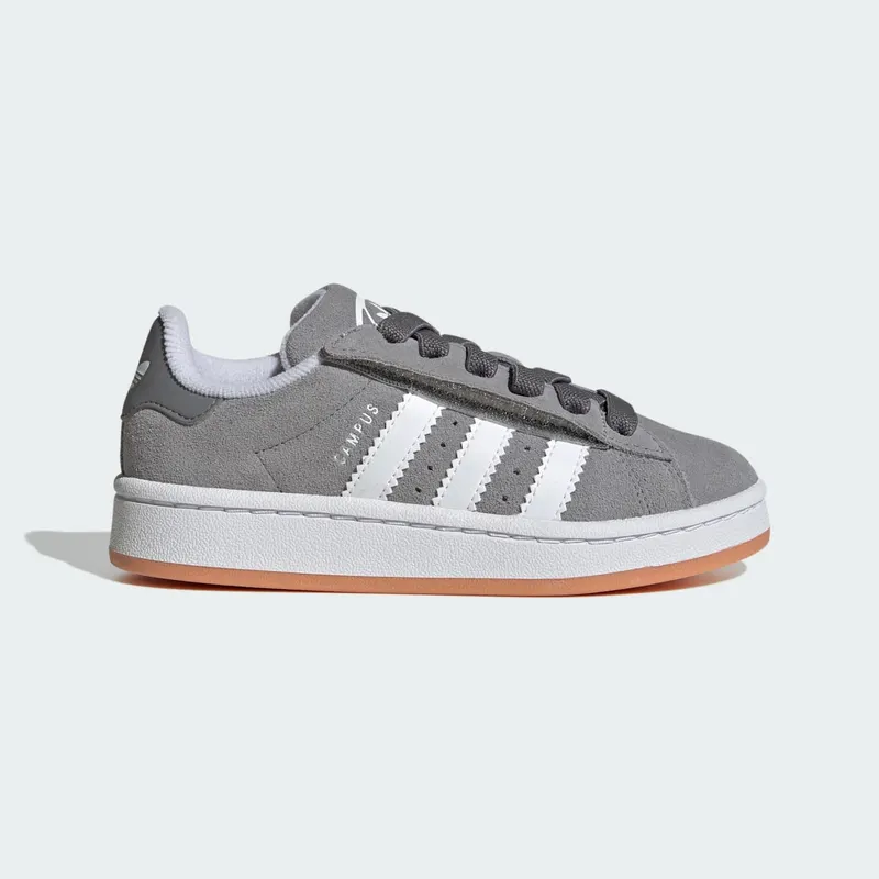 Adidas Campus 00s Comfort Closure met Elastische Veters Kids Grey Three / Cloud White / Cloud White | JQ6384
