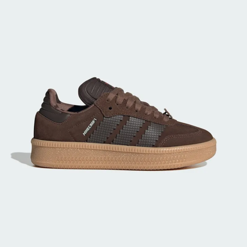 Adidas Samba XLG X Minecraft Kids Brown / Dark Brown / Trace Brown | JQ8934