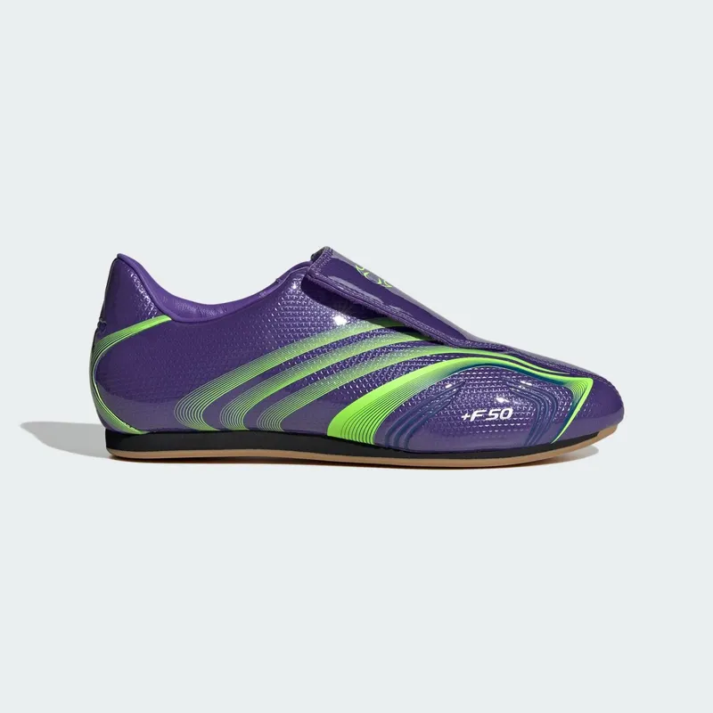 Adidas Taekwondo F50 Purple Rush / Lucid Lemon / Royal Blue | JR6025