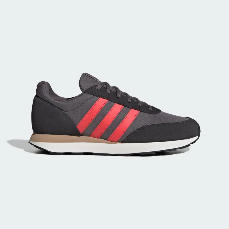 Adidas Run 60s 3.0 Grey Strata / Semi Lucid Red / Carbon “Grey Strata/Lucid Red/Carbon” | JI4946
