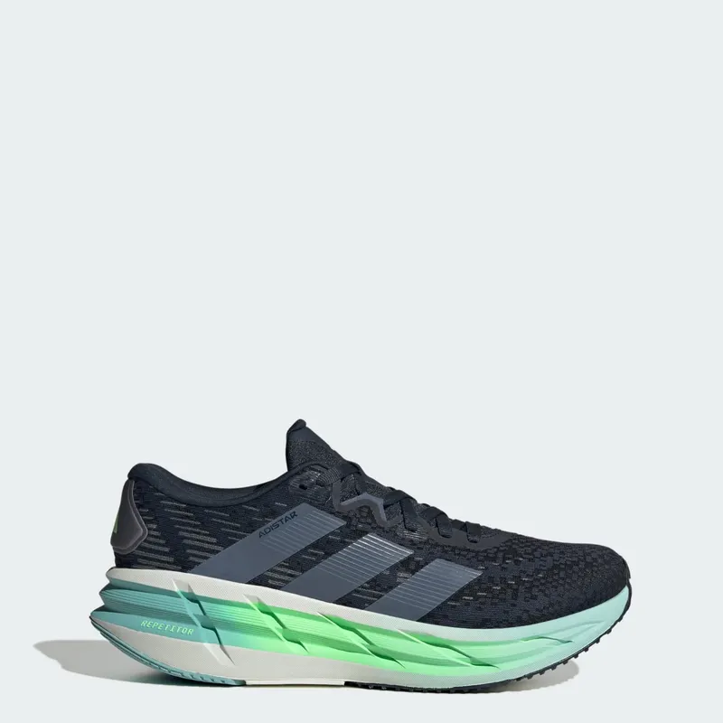 Adidas Adistar 4 Hardloopschoenen Aurora Ink / Preloved Ink / Lime Burst | JR0310