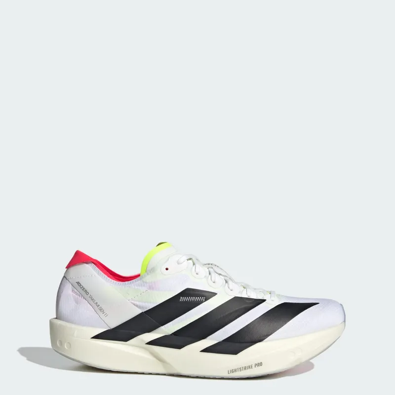 Adidas Adizero Takumi Sen 11 Cloud White / Core Black / Lucid Red | JH8659