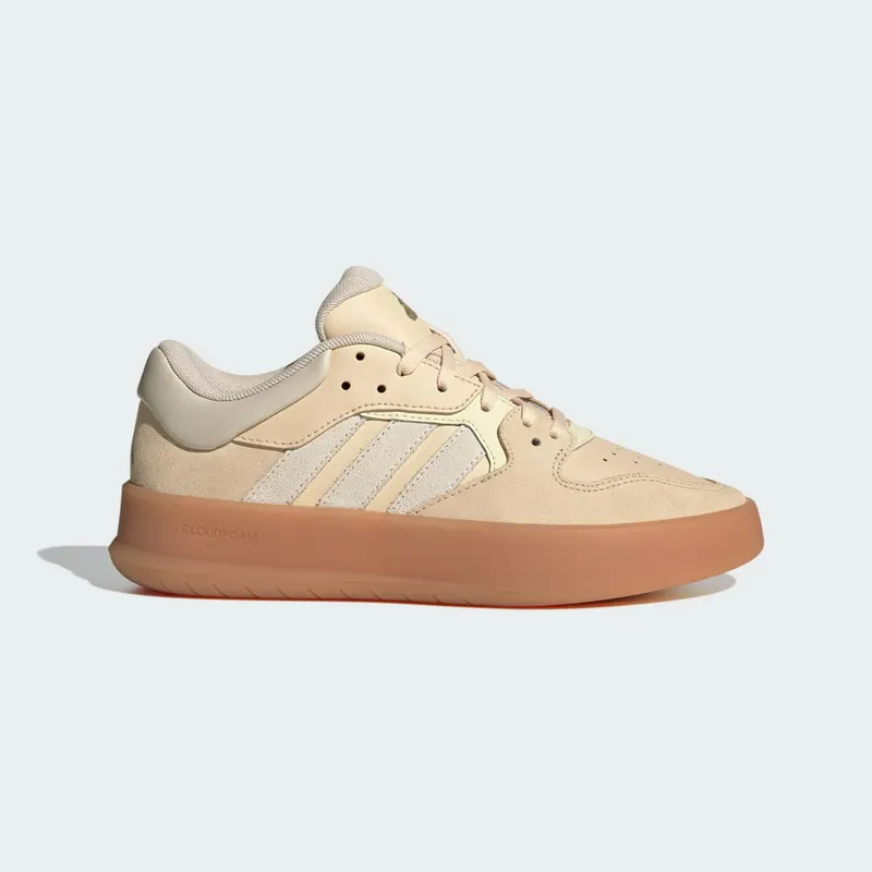 Adidas Court 24 Shoes Crystal Sand / Alumina / Cyber Metallic | JP5376