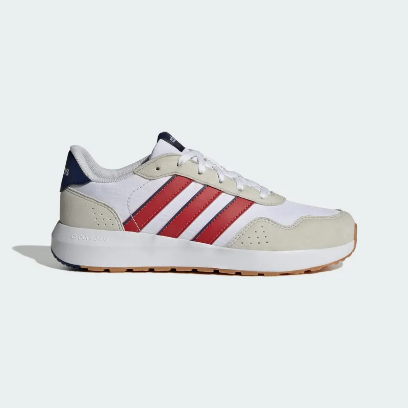Adidas Run 60s Kids Cloud White / Collegiate Red / Dark Blue | IE6441