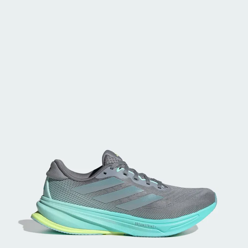 Adidas Supernova Rise 2 Hardloopschoenen Grey / Magic Grey Met / Flash Aqua “Grey/Grey/Flash/Aqua” | JQ7691