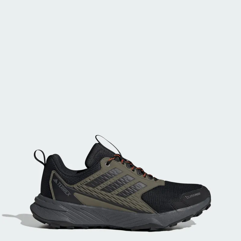 Adidas Terrex Tracefinder 2 CLIMAPROOF Trailrunningschoenen Olive Strata / Core Black / Semi Impact Orange | JR7768