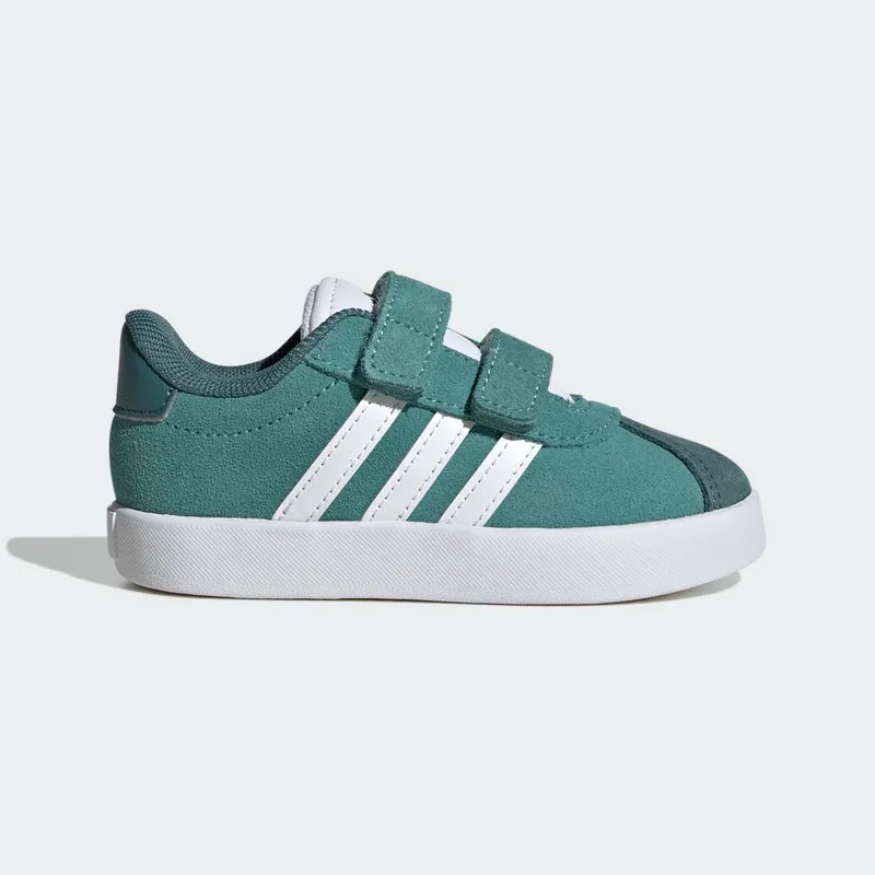 Adidas VL Court 3.0 Powder Teal / Cloud White / Preloved Teal “Teal/Cloud White/Teal” | JP7877