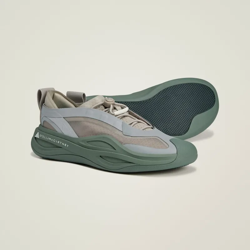 Adidas adidas by Stella McCartney Sportswear Low Ground Stone Green / Cloud White / Reflective Silver | JQ2966