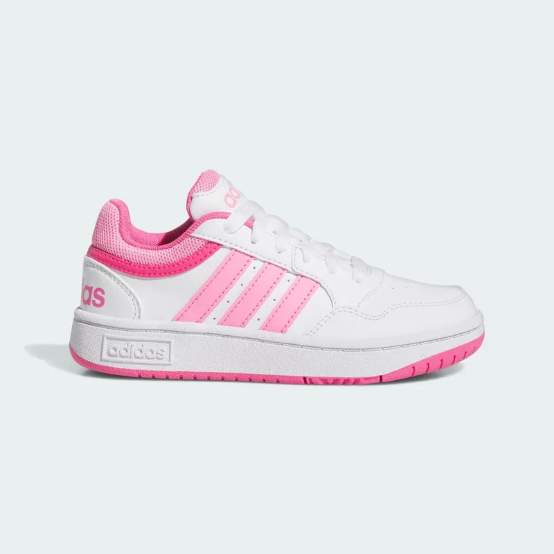 Adidas Hoops Cloud White / Bliss Pink / Pulse Magenta “Cloud White/Bliss Pink/Magenta” | IG3827