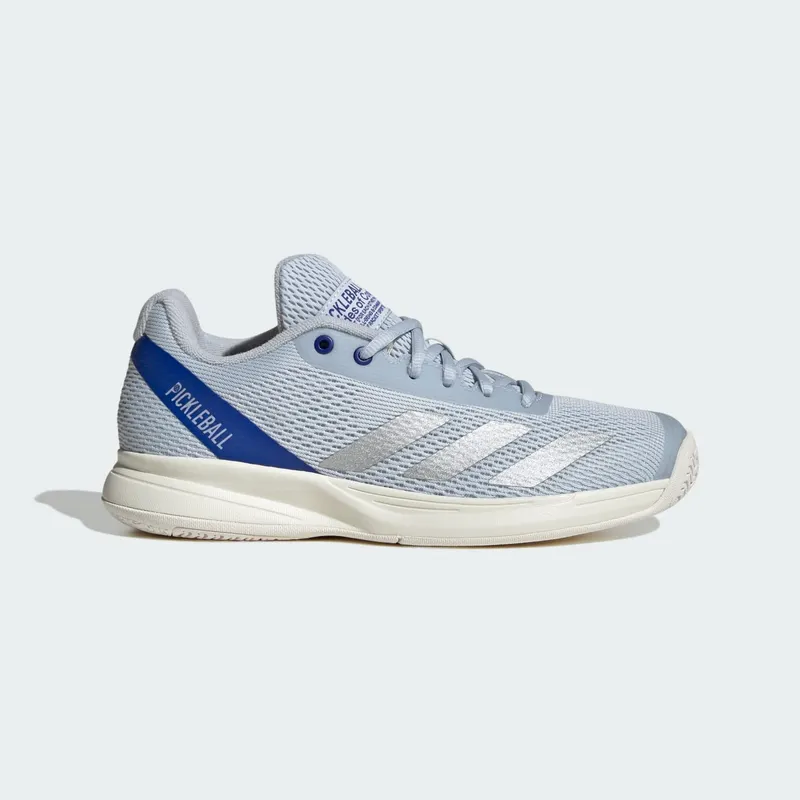 Adidas COURTFLASH PICKLEBALL SHOES Halo Blue / Silver Metallic / Lucid Blue | JQ3248