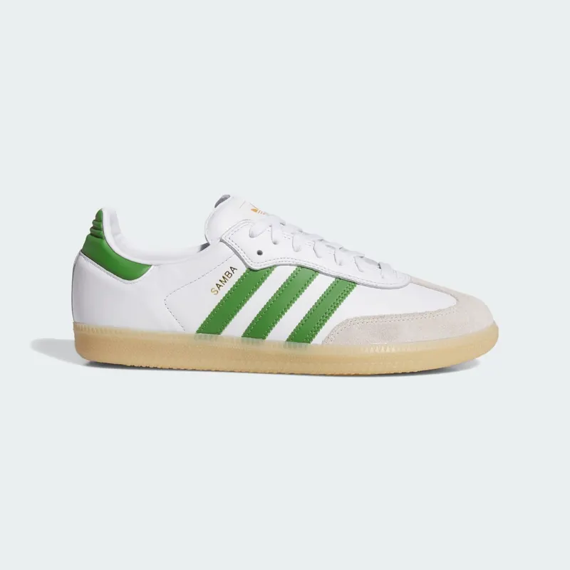 Adidas Samba ADV Cloud White / Crew Green / Gum “Cloud White/Green/Gum” | JP8522