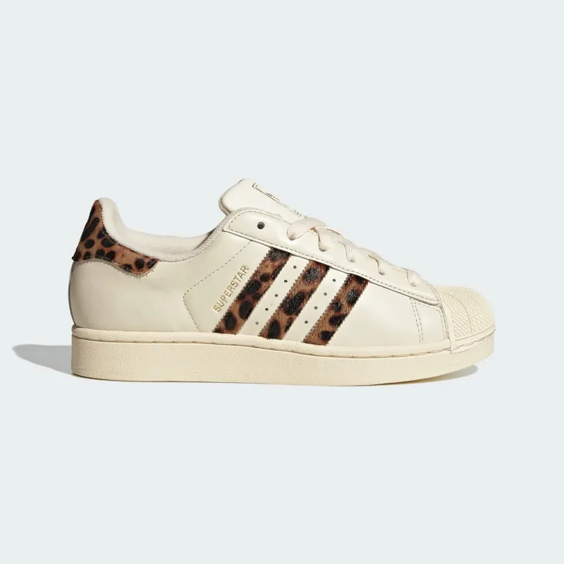 Adidas SUPERSTAR II SNEAKERS Cream White / Preloved Brown / Gold Metallic | HQ2696
