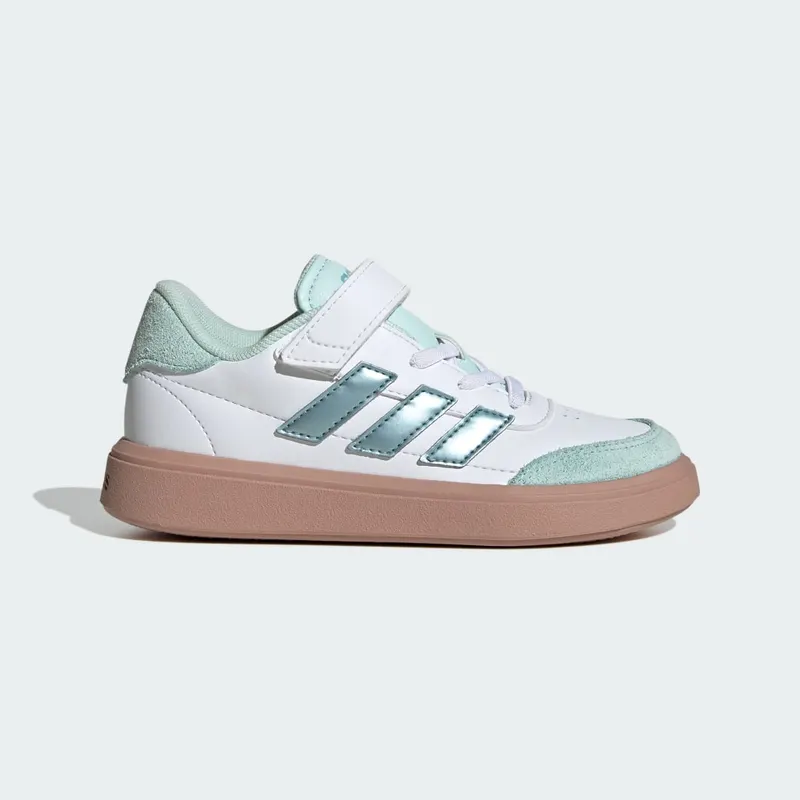 Adidas Courtblock Cloud White / Magic Grey Met / Halo Mint “Cloud White/Grey/Mint” | JH8569