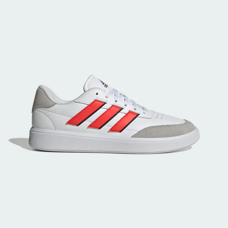 Adidas Courtblock Cloud White / Bright Red / Carbon | IH4713