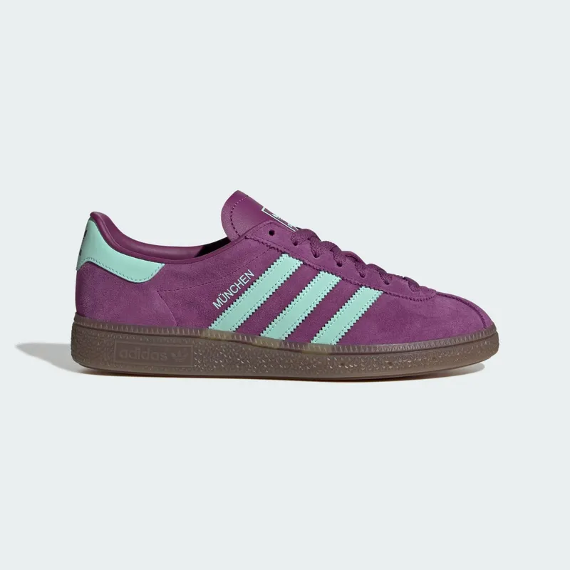 Adidas Muenchen sneakers Rich Mauve / Clear Mint / Gum | JS3995