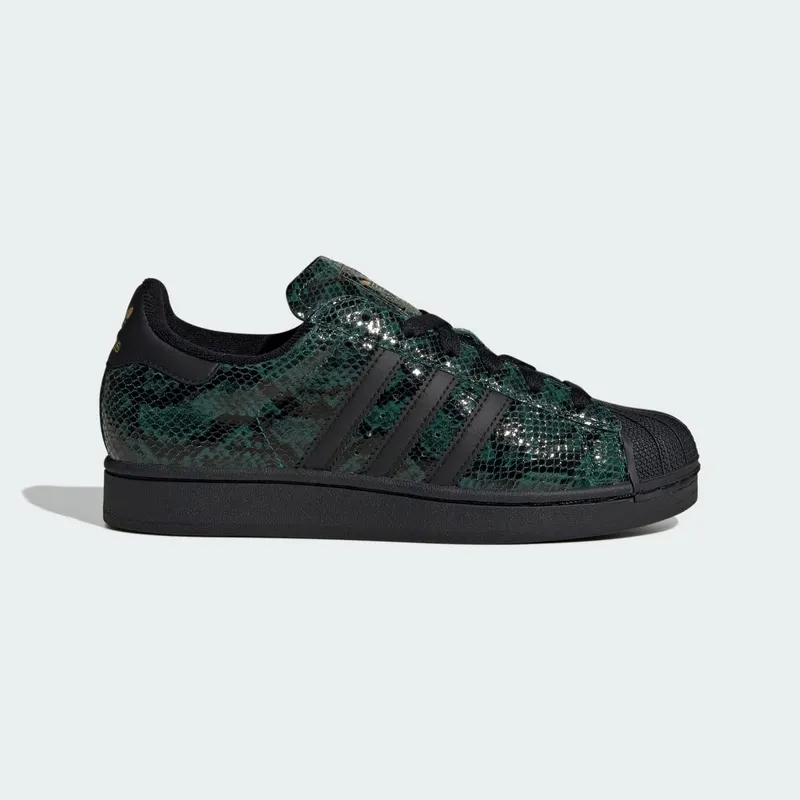 Adidas Superstar II Sneakers Collegiate Green / Core Black / Gold Metallic | JP8159