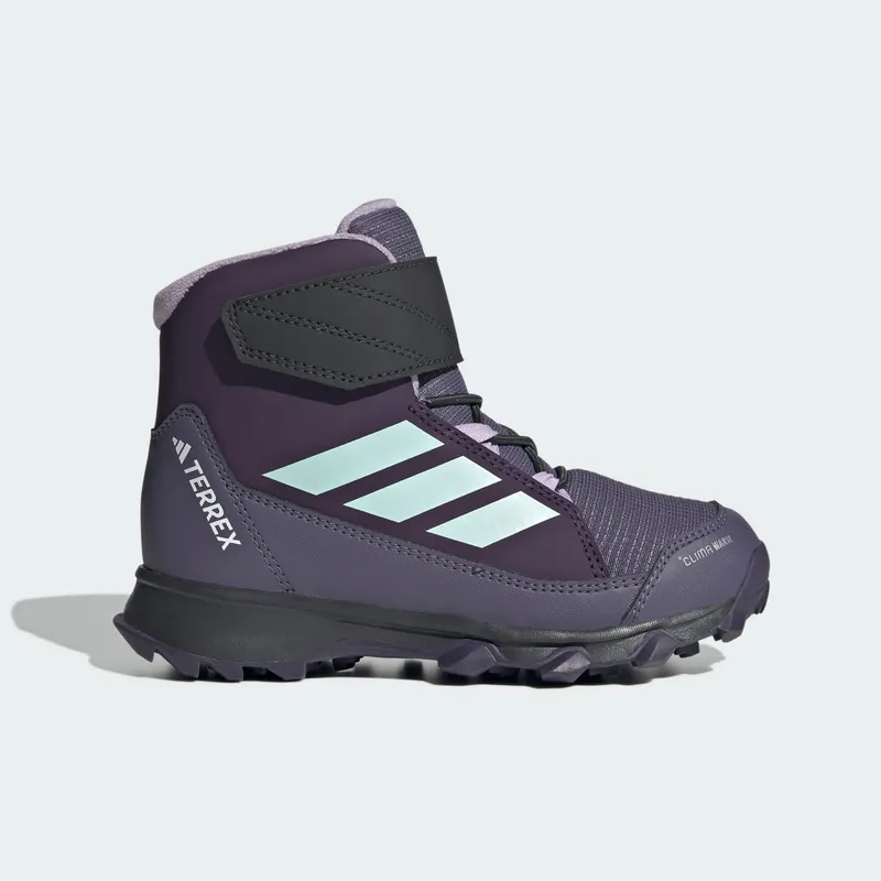 Adidas Terrex Snow CF CLIMAWARM Winterschoenen Kids Aurora Plum / Semi Flash Aqua / Powder Plum | JR4190