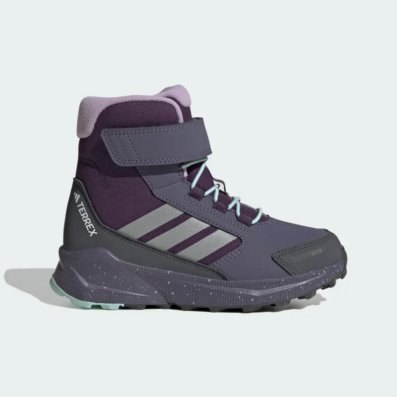Adidas Terrex Trailmaker 2 High CLIMAWARM+ Kinderen Aurora Plum / Matte Silver / Semi Flash Aqua | JS2935