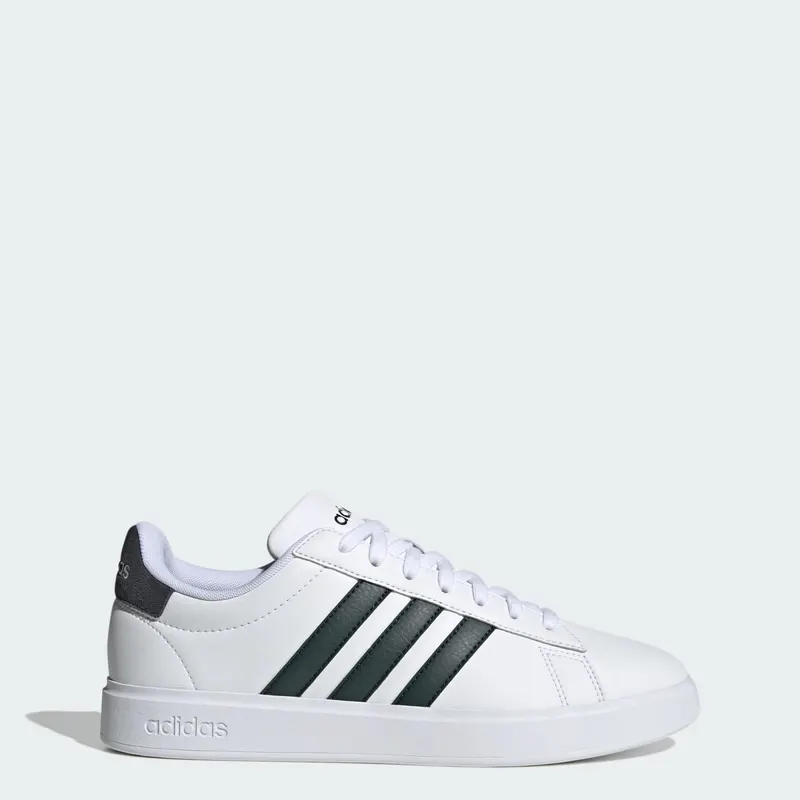 Adidas Grand Court Cloudfoam Comfort Cloud White / Shadow Green / Carbon | GW9204