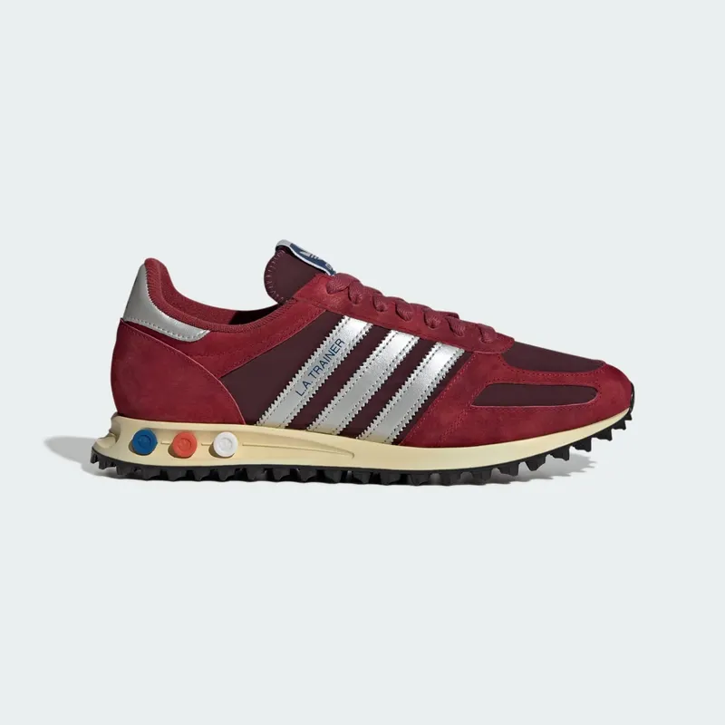Adidas LA TRAINER OG SCHOENEN Noble Maroon / Silver Metallic / Maroon | JQ5715