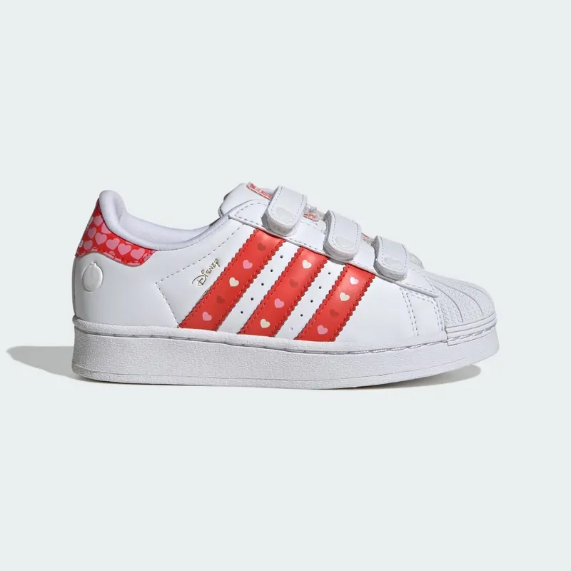 Adidas ADIDAS DISNEY SUPERSTAR LEDLAMPEN COMFORTSLUITING SCHOENEN Core Black / Bright Red / Cloud White | KK1295