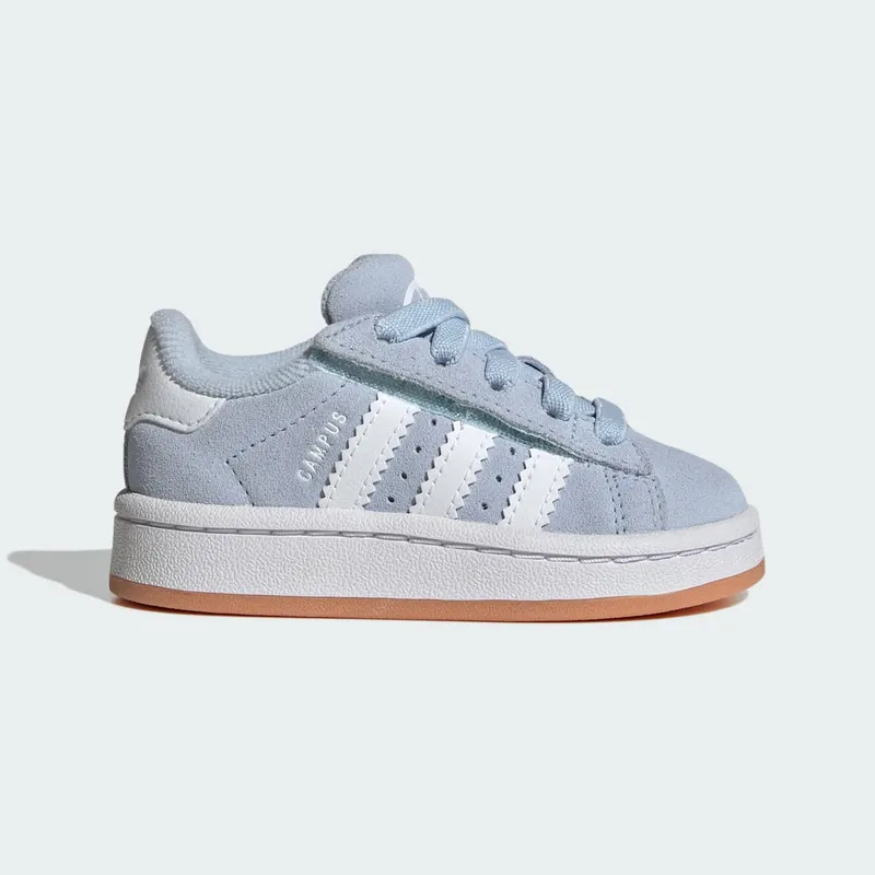 Adidas Campus 00s Comfort Closure met Elastische Veters Crystal Sky / Cloud White / Gum | JQ2001