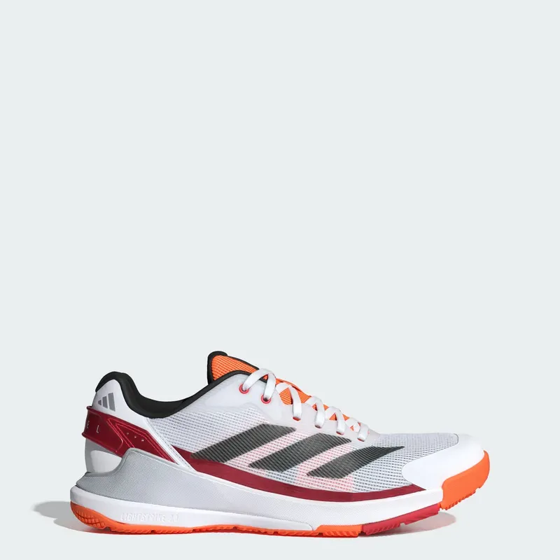 Adidas Crazyquick Padel Cloud White / Core Black / Lucid Orange | JR4647