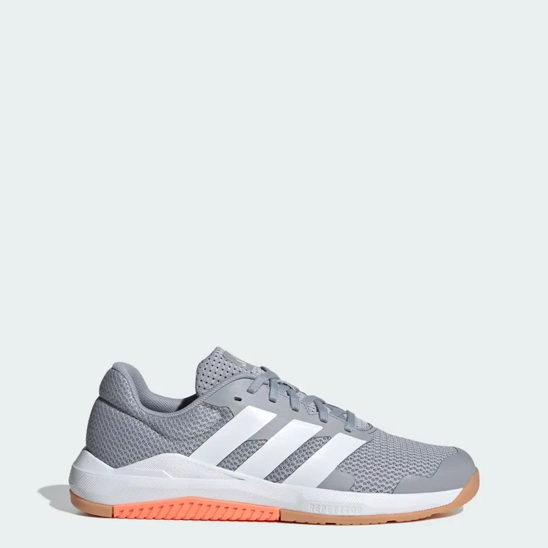 Adidas Dropset Base Training Halo Silver / Cloud White / Beam Orange | JQ1451