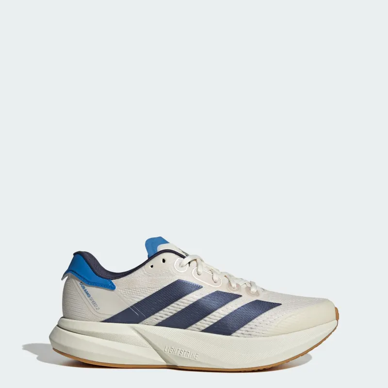 Adidas Duramo Speed 2 Hardloopschoenen Chalk White / Shadow Navy / Ray Blue “Chalk White/Shadow Navy/Blue” | JP9223