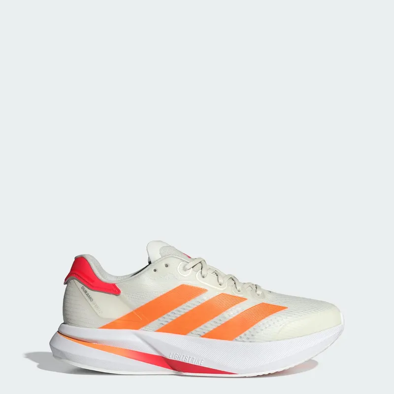 Adidas Duramo Speed 2 Hardloopschoenen Off White / Lucid Orange / Lucid Red | JQ0625
