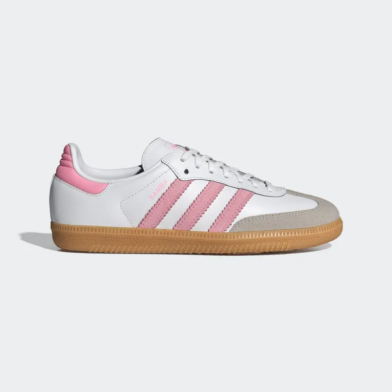 Adidas Samba OG Cloud White / Light Pink / Gum | JQ2018