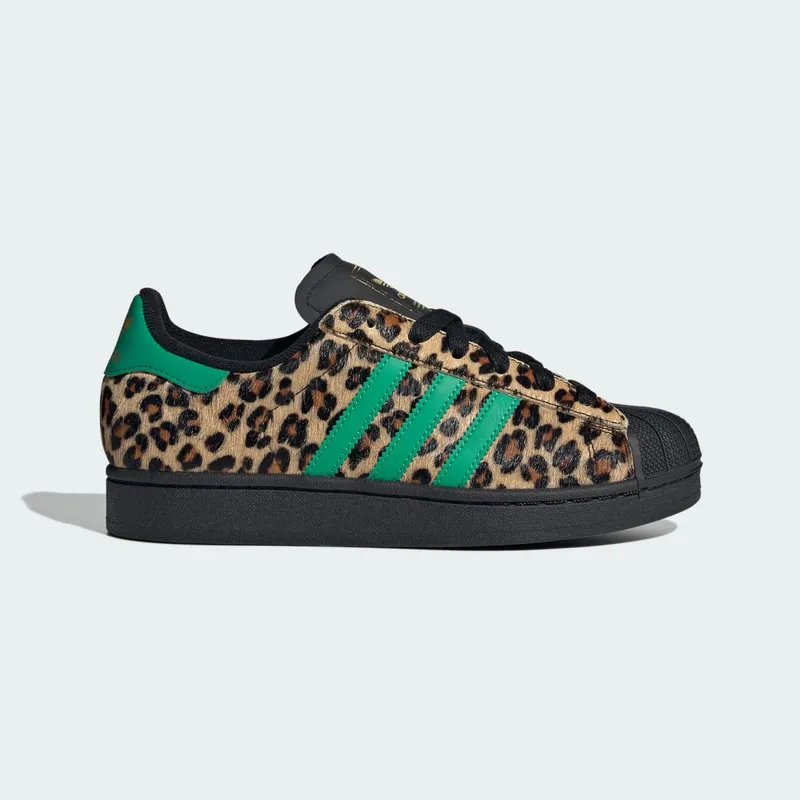 Adidas Superstar II Core Black / Court Green / Gold Metallic | JP8165