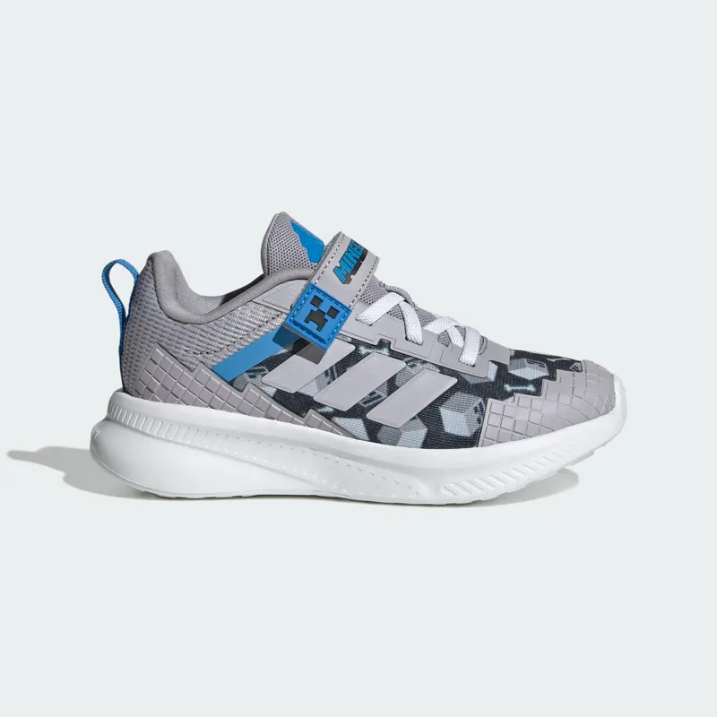Adidas ADIDAS MINECRAFT FORTARUN 4.0 KINDERSCHOENEN Glory Grey / Glory Grey / Lucid Ray Blue “Glory Grey/Glory Grey/Blue” | JR1945
