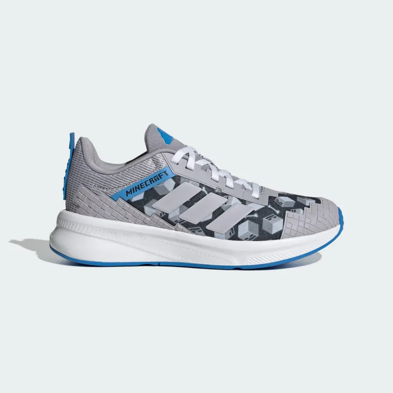 Adidas ADIDAS MINECRAFT FORTARUN 4.0 SCHOENEN JUNIOR Glory Grey / Glory Grey / Lucid Ray Blue “Glory Grey/Glory Grey/Blue” | JR1933