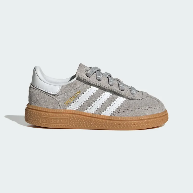 Adidas Handball Spezial Comfort Closure met Elastische Veters Kids Grey Two / Cloud White / Gum | JQ1993