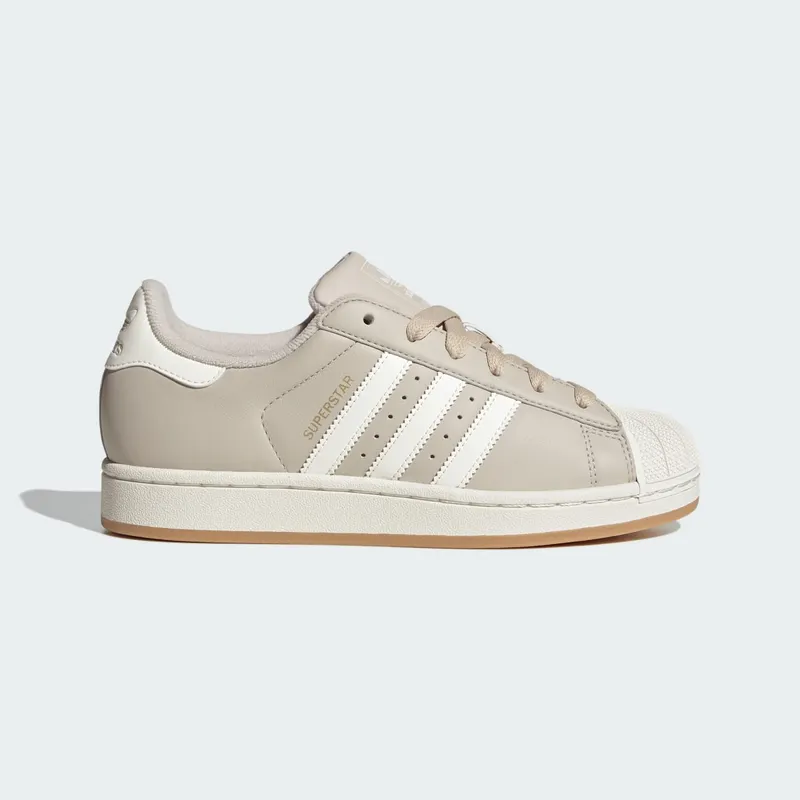 Adidas SUPERSTAR II SCHOENEN Beige / Off White / Gold Metallic | IH4145
