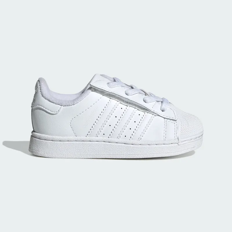 Adidas Superstar II Elastic Lace Kids Cloud White / Cloud White / Cloud White | JH9986