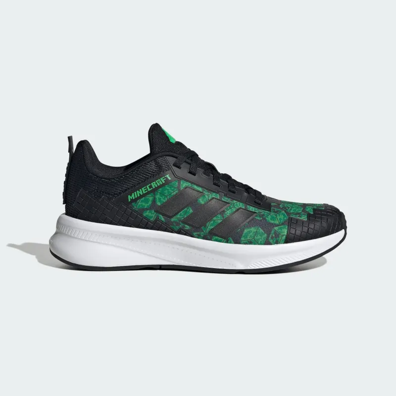 Adidas ADIDAS MINECRAFT FORTARUN 4.0 SCHOENEN JUNIOR Core Black / Core Black / Cloud White | JR1932