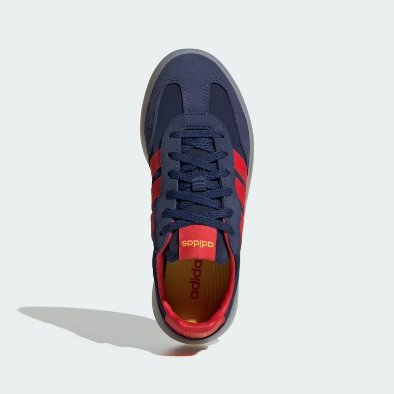 Adidas BREAKNET 3.0 SCHOENEN JUNIOR VOETBAL Dark Blue / Vivid Red / Crew Yellow | HQ9464